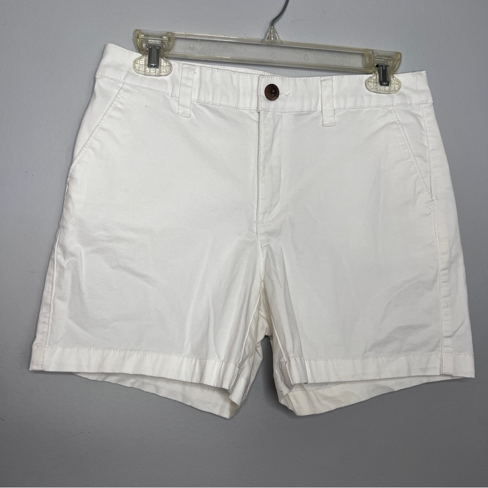 A New Day Stretch Elastizado White Shorts Size 2 Like New